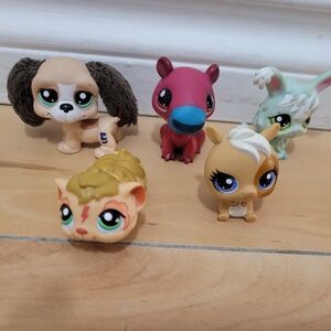 5 Littlest Pet Shop characters